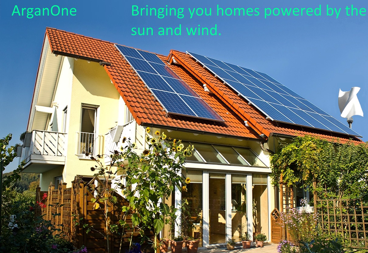 ArganOne Solar and Wind Powered House